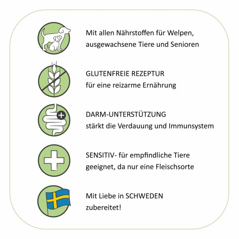 Hund Hundefutter Nassfutter Gockels Duett 400g 6 Stück -5- Anifit