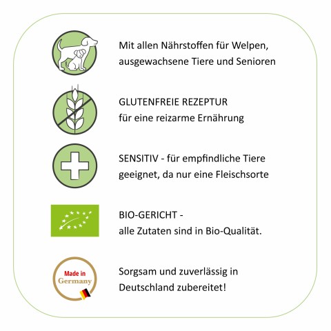 Hund Hundefutter Nassfutter BIO Moby Dick 400g 6 Stück -4- Anifit