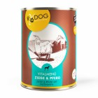 Hund Nassfutter RyDog Ziege&Pferd 400g 6 Stück -1- Anifit