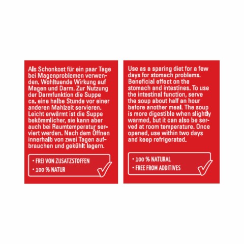 Hund Katze Nahrungsergänzungen Schonkost Hund Schonkost Katze Morosche Karottensuppe 390g 6 Stück -3- Anifit